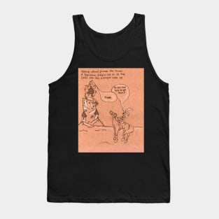 Knight and Dragon Tank Top